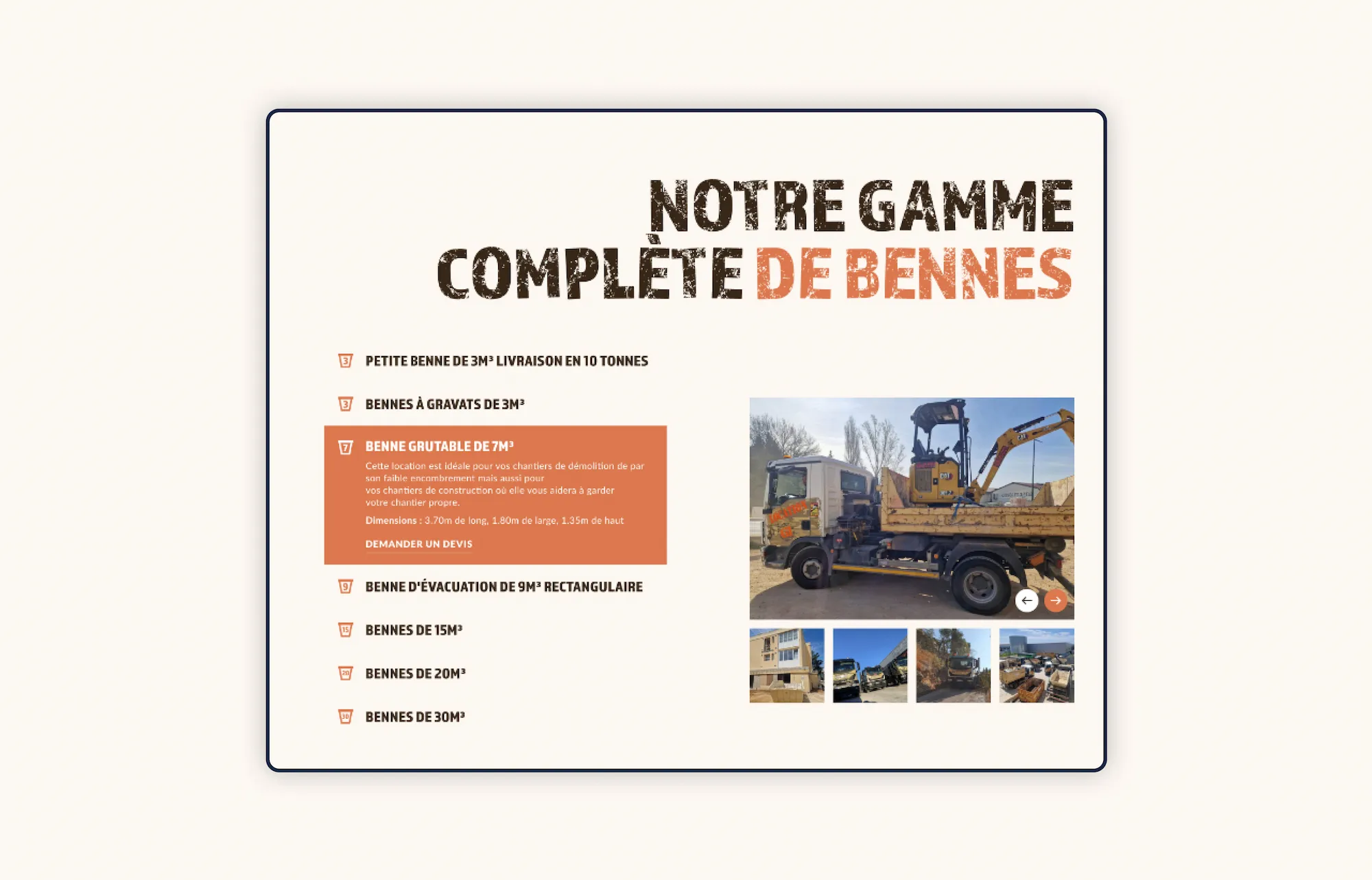 fluffy agency gi location de bennes presentation services