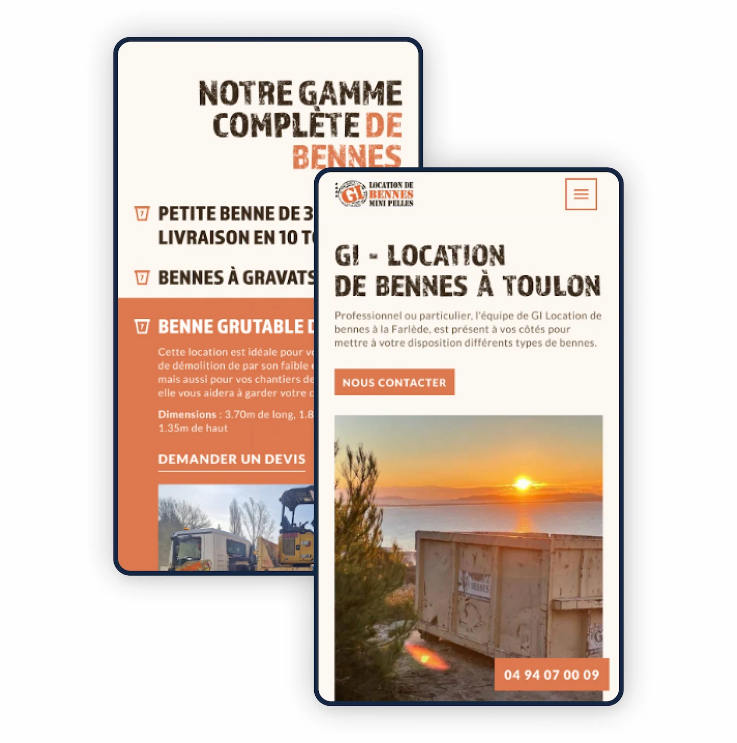 fluffy agency gi location de bennes webdesign mobile
