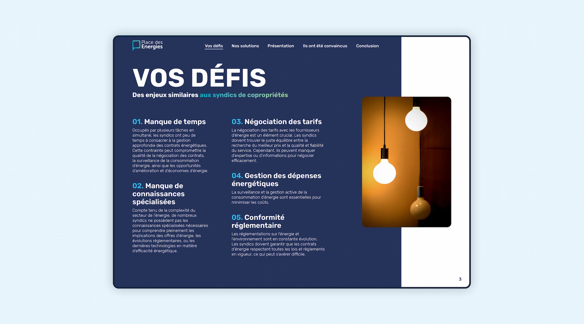 fluffy agency place de energies plaquette mise en page defis
