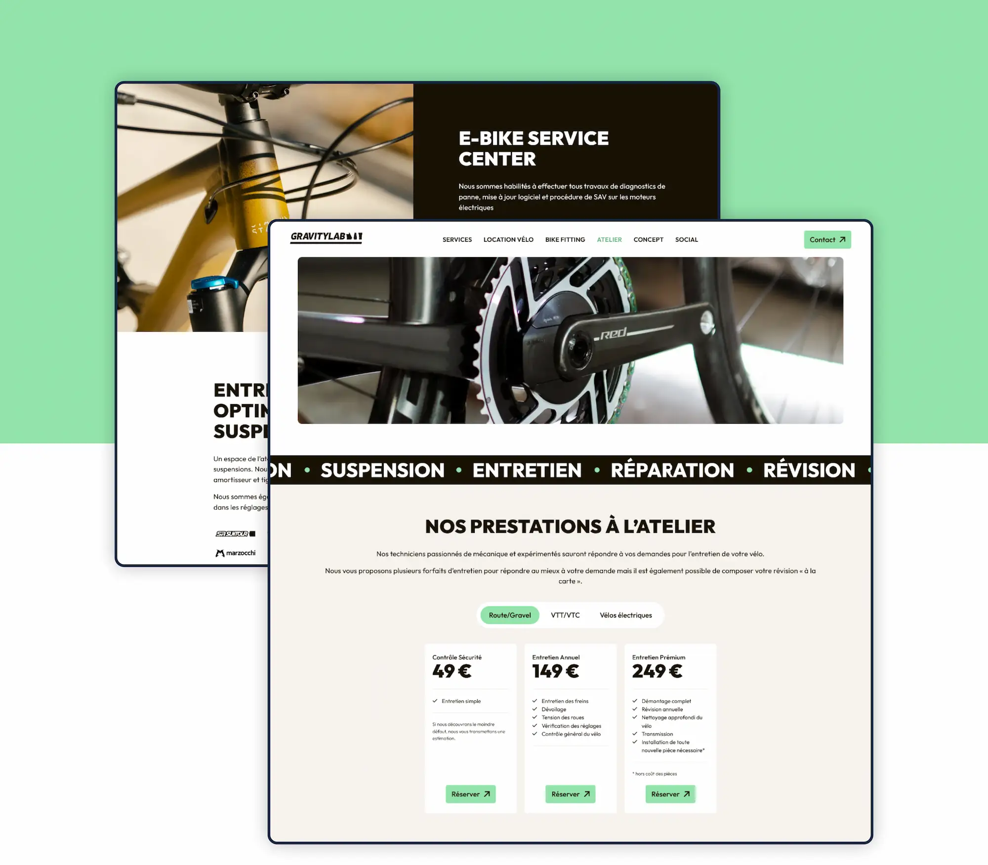 fluffy agency gravitylab site vitrine tarifs