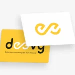 Carte de visite recto verso du logo Deevy 8