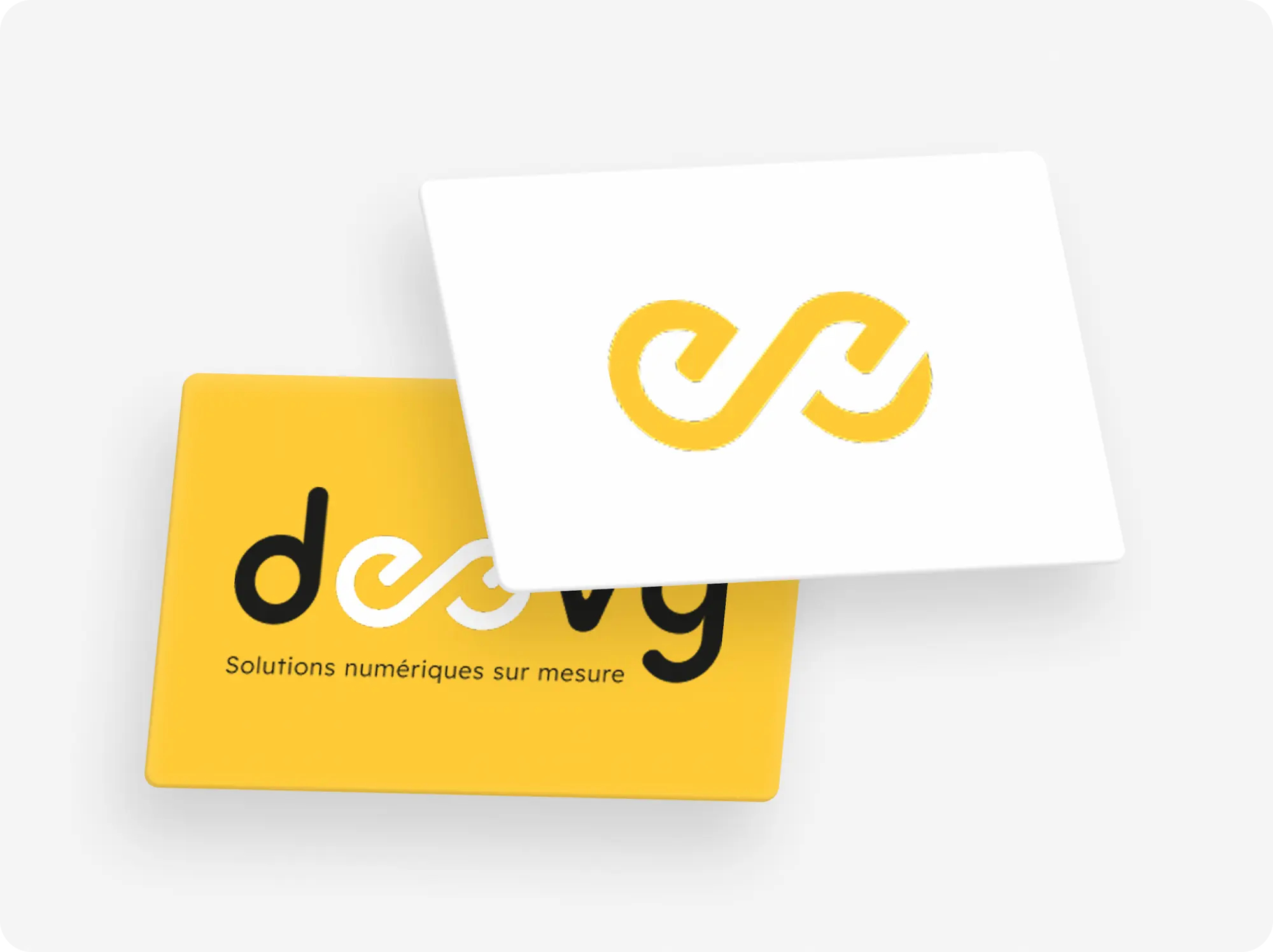 Carte de visite recto verso du logo Deevy 8