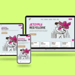 Site de Jetzyplu présenté sur smartphone, ordinateur et tablette.